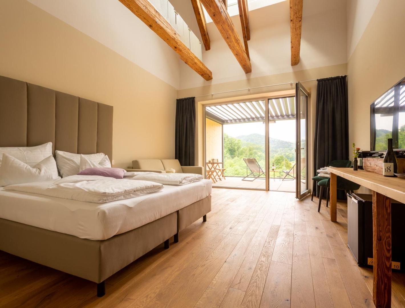 Doppelzimmer mit Terrasse